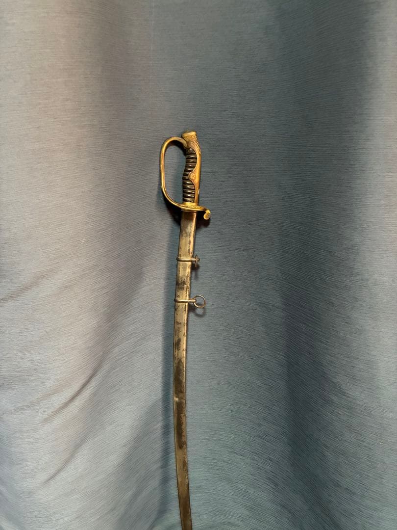 日本軍　指揮刀　二環吊　儀礼刀　模造刀　日本陸軍将校　サーベル