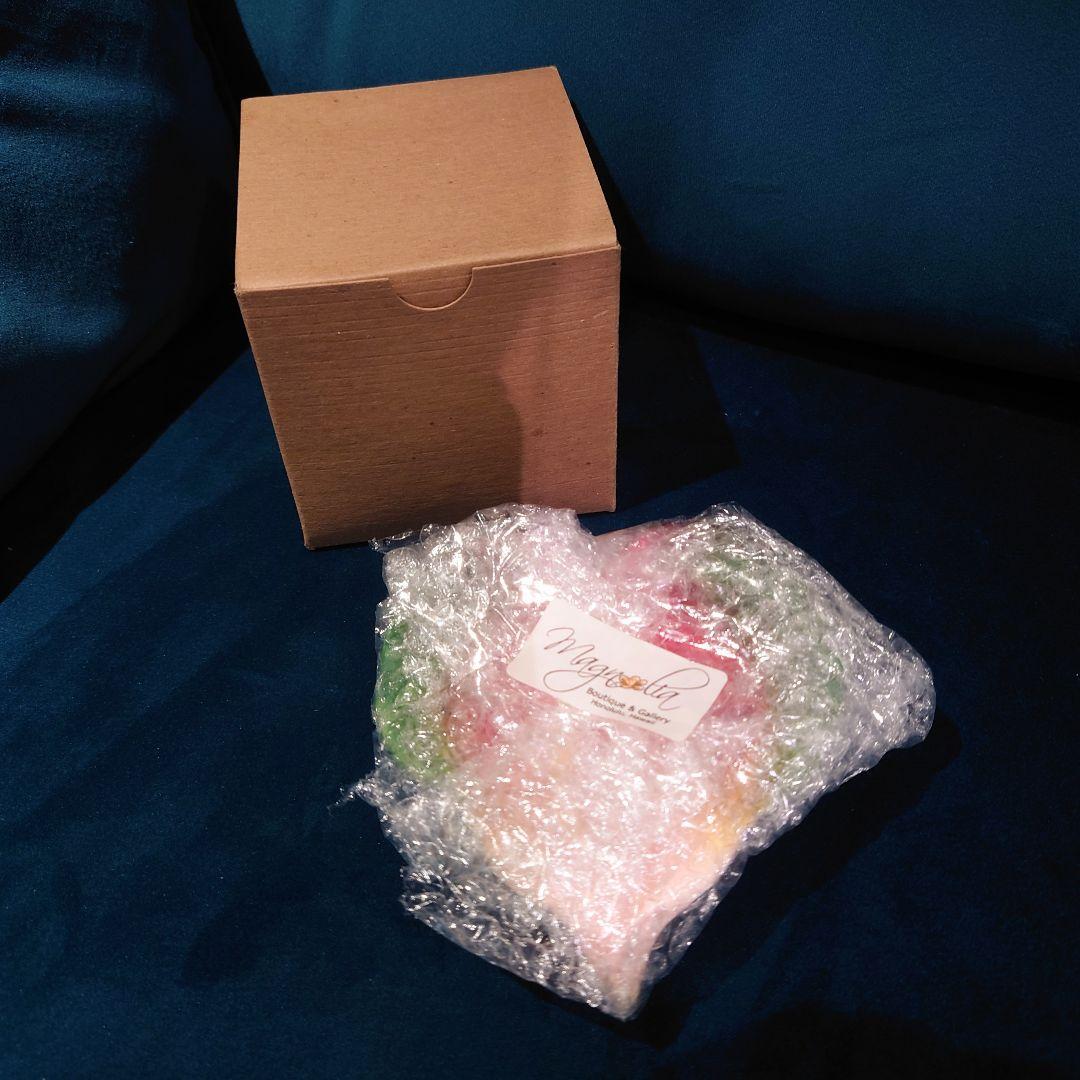 ハワイ製 陶磁器 アンスリウム【ハート型】小皿・小物入れ（現地購入品）