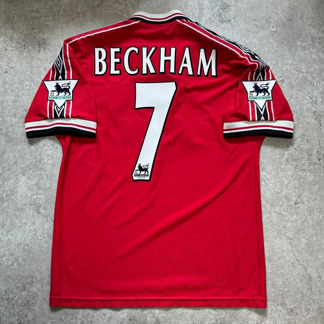 マンチェスターユナイテッド 98/99 #7 ベッカム ユニフォーム