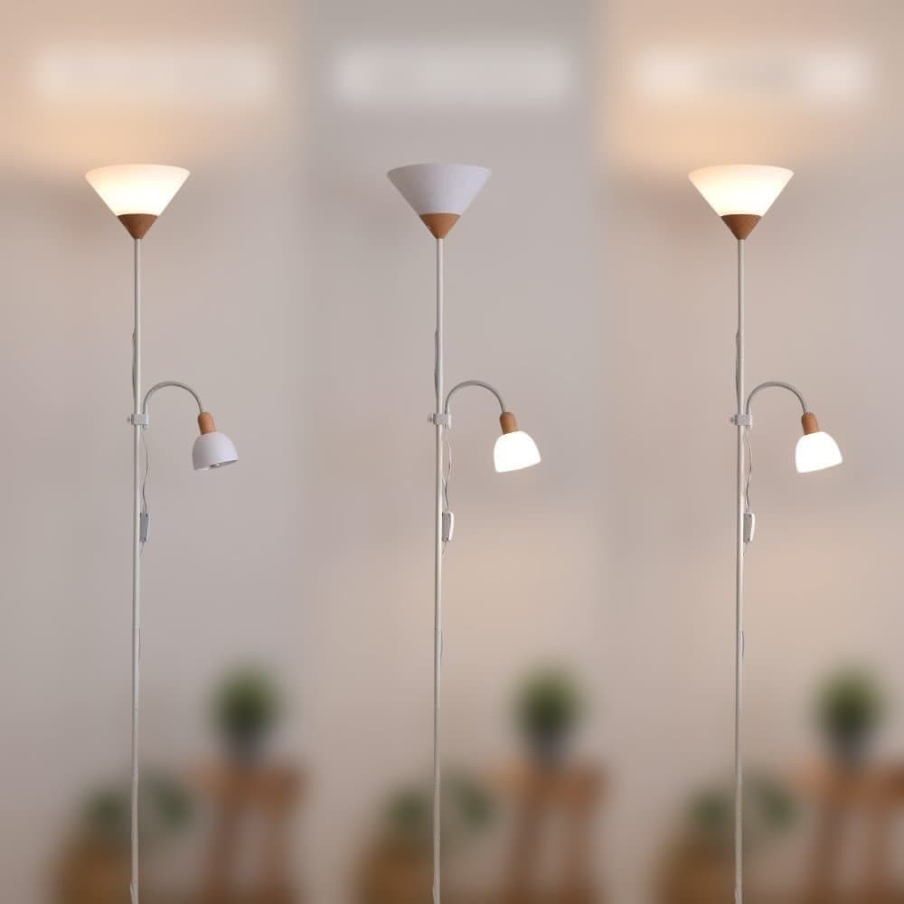 VENTOTA 2灯 フロアランプ 高さ178cm 間接照明