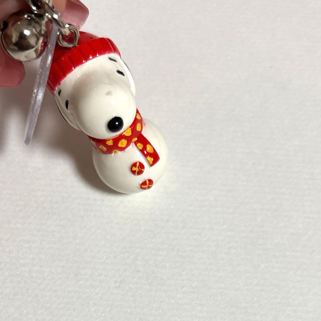 ユニバーサルスタジオジャパン　スヌーピー ストラップ　レア　雪だるま