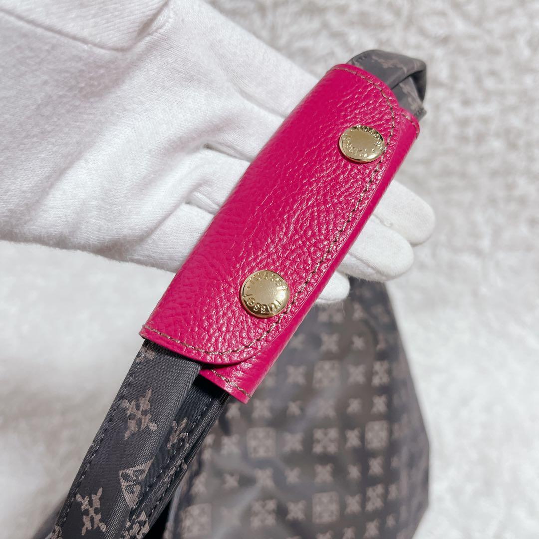 未使用✨ラシット ペリカンバッグ　トートバック　肩掛け　グレー　総柄