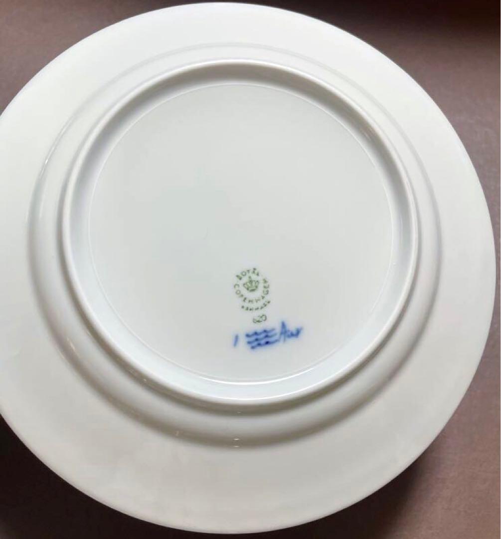 専用◇ロイヤルコペンハーゲンブルーフルーテッドハーフレースプレート19cm未使用