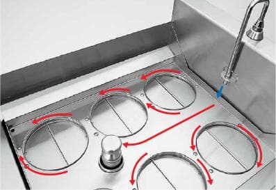 稼働品 3年落ち マルゼン 電気卓上ラーメン釜 MREK-065T 付属品多数