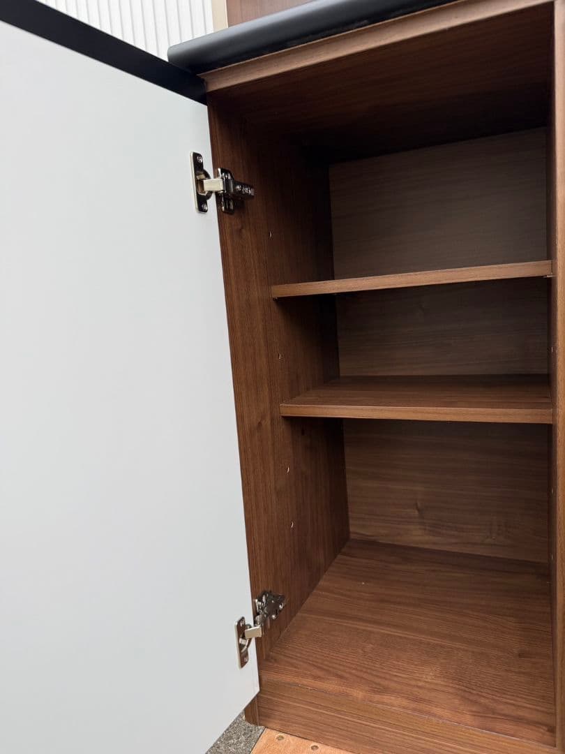 なな 美品 古賀家具 キッチンボード おしゃれ キッチンカウンター