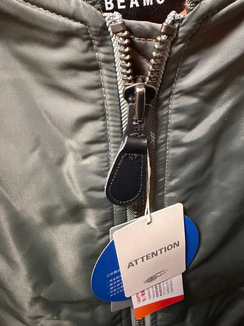 オリーブグリーン MA-1ジャケット 新品タグ付き