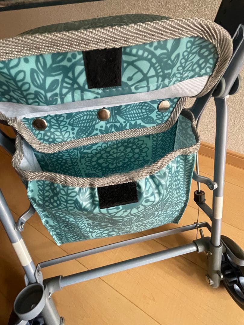 ショッピングカート シルバーカー 歩行車 高齢者用折りたたみ　レインカバー付き