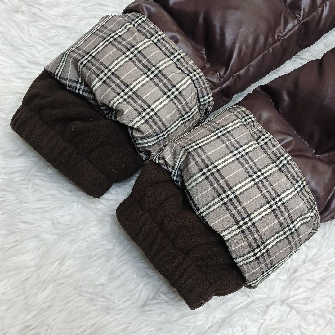 ✨良品✨バーバリーブルーレーベル　2way ダウンコート　ブラウン　38