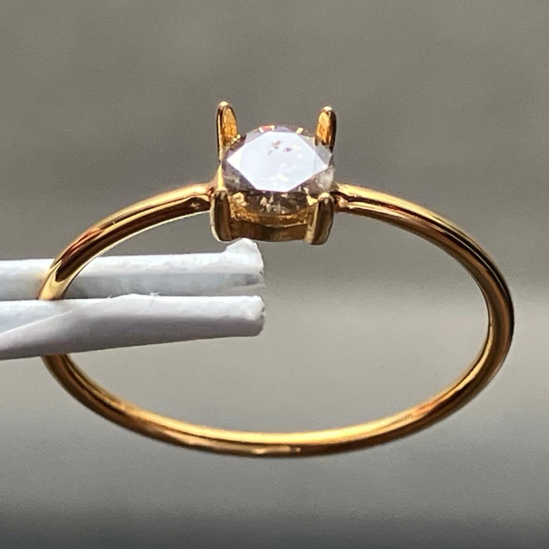 【むむさまご確認用】ブラウンダイヤモンドのファセットリング260110