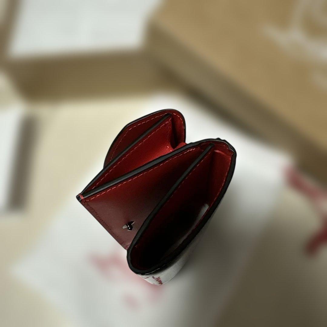 Christian Louboutin LOUBI54 三つ折り財布 黒