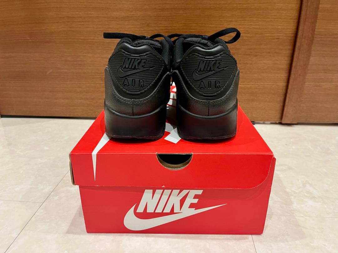 【美品】NIKE AIR MAX 90 LTR 27.5cm Black