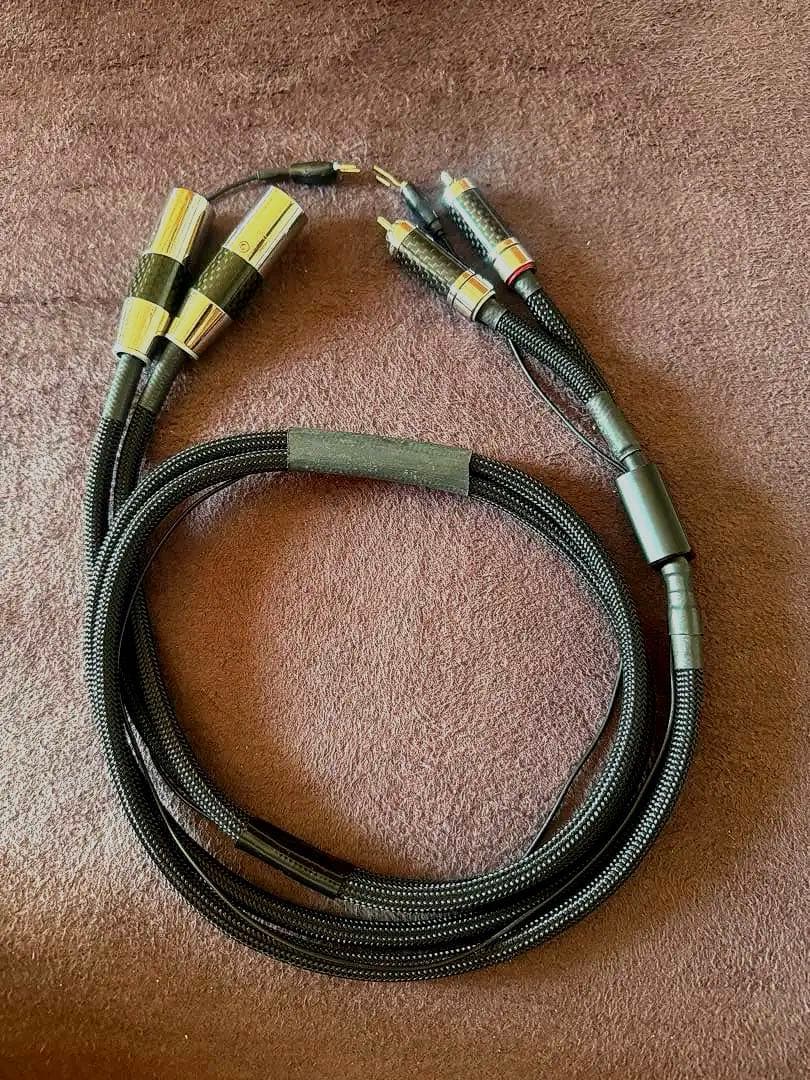 Phasemation PHONOケーブルCC-1200R furutech端子