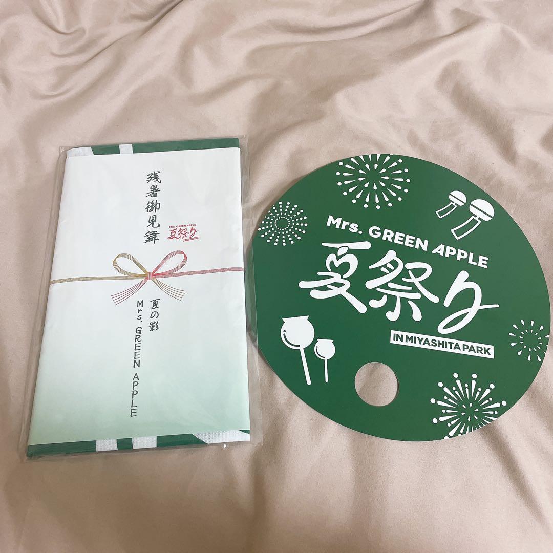 ミセス 夏祭り 手ぬぐい・うちわセット