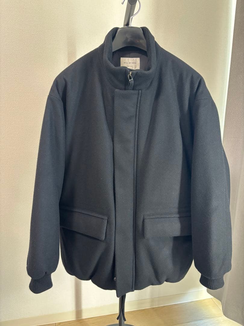 STILL BY HAND ブラック ジャケット 48