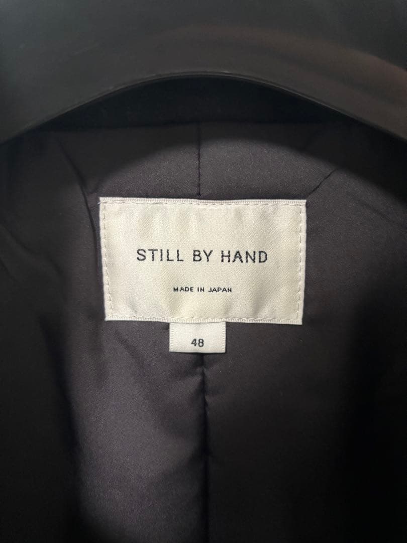 STILL BY HAND ブラック ジャケット 48