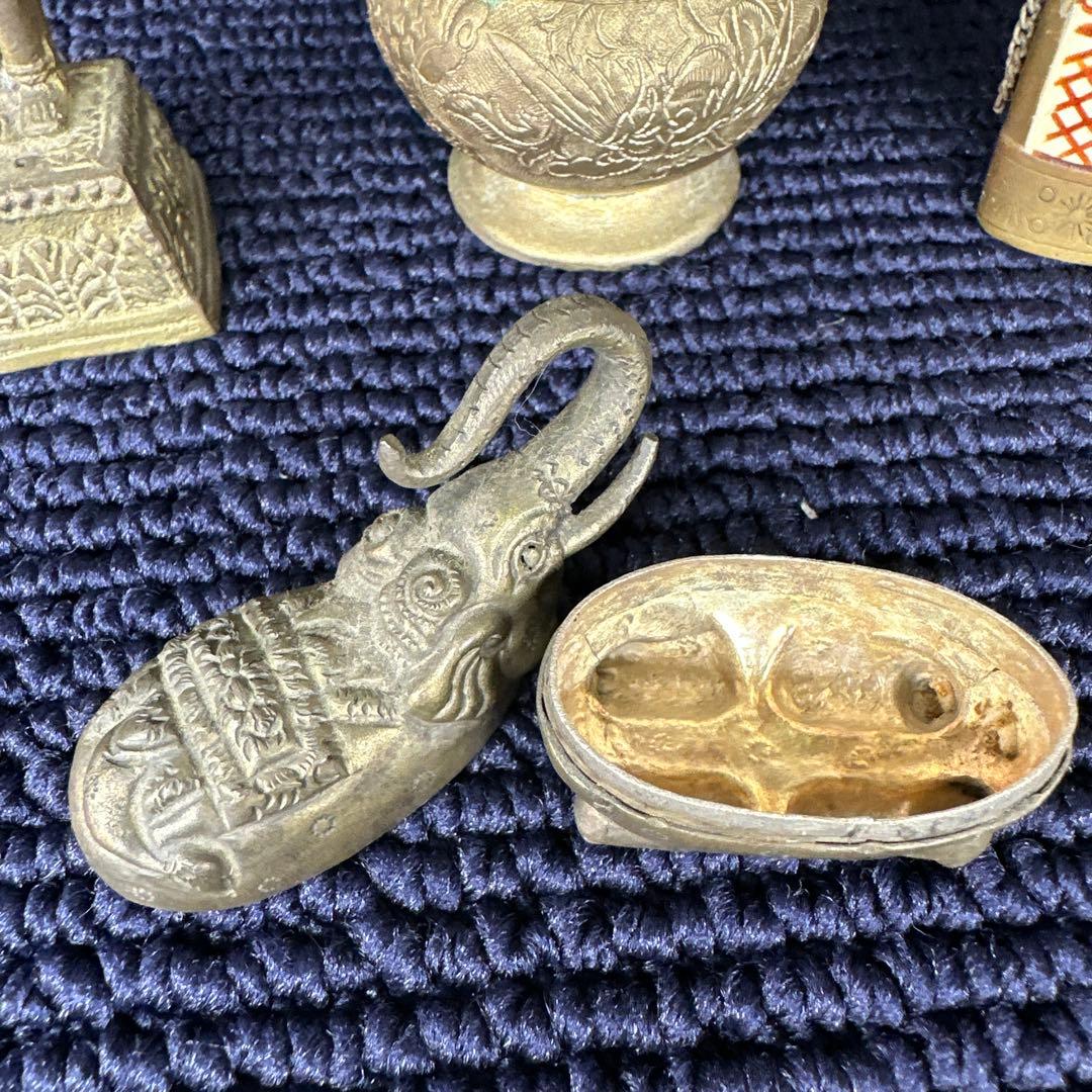 ネパール　置物　小物入れ