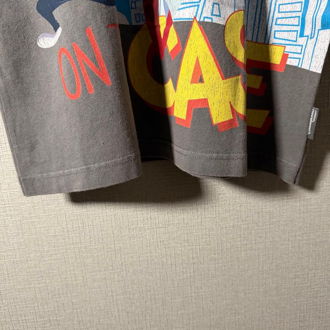 香港ディズニー限定★ズートピア2 ビッグロゴTシャツ Disney グレー XL