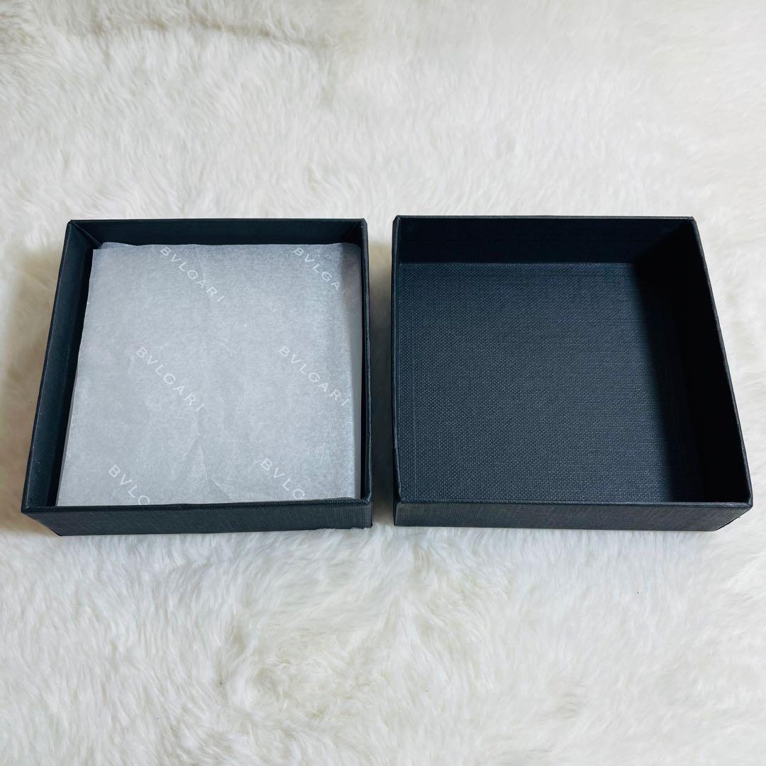 新品未使用　BVLGARI 箱付ドッピオトンド　ケース　ブラック　希少