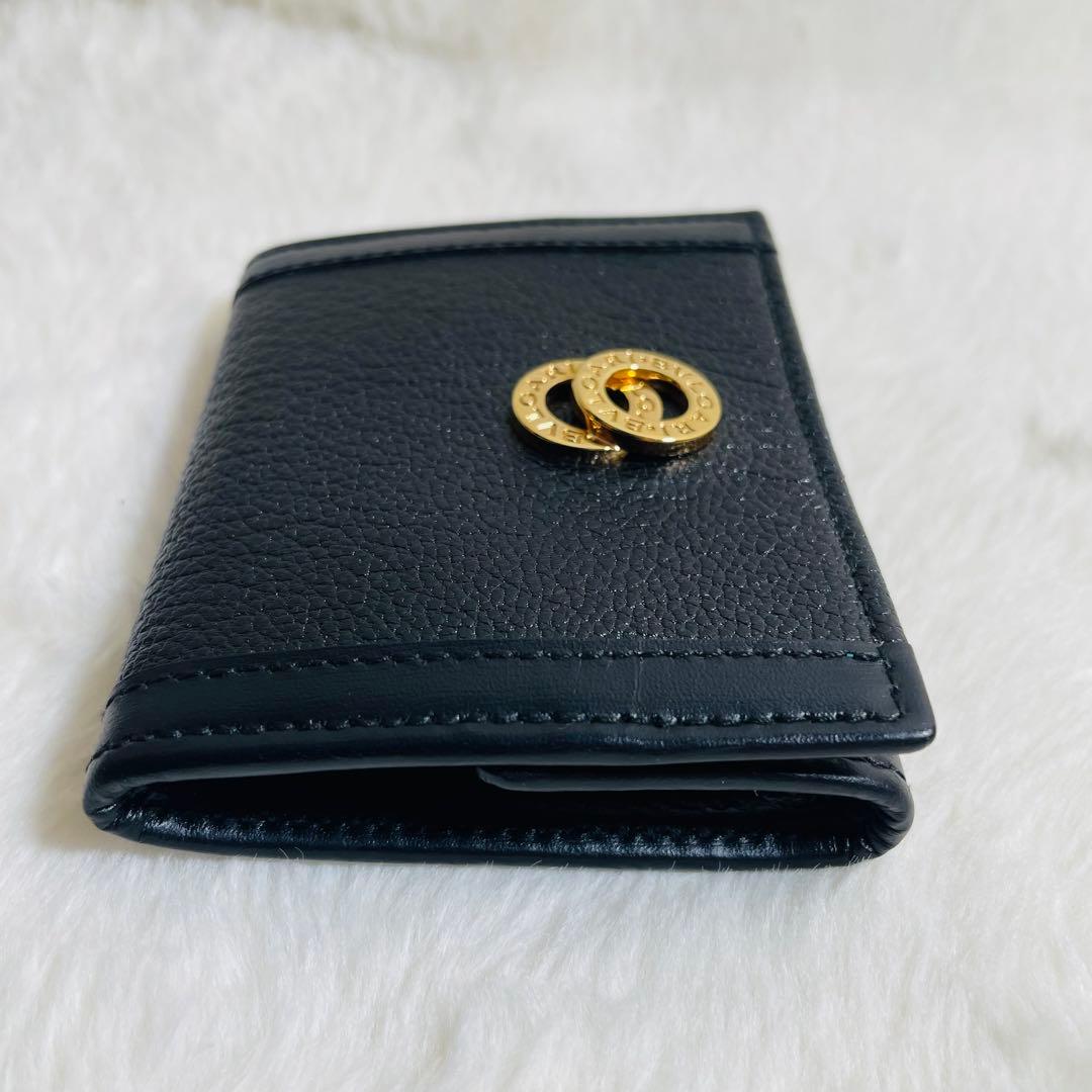 新品未使用　BVLGARI 箱付ドッピオトンド　ケース　ブラック　希少