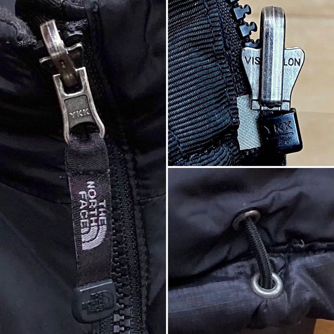 ザ ノースフェイス ヌプシ ダウンジャケット M 黒 ダウン 美中古品