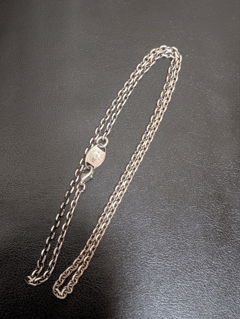 美品アリゾナフリーダム50cm極細チェーン　ネックレス