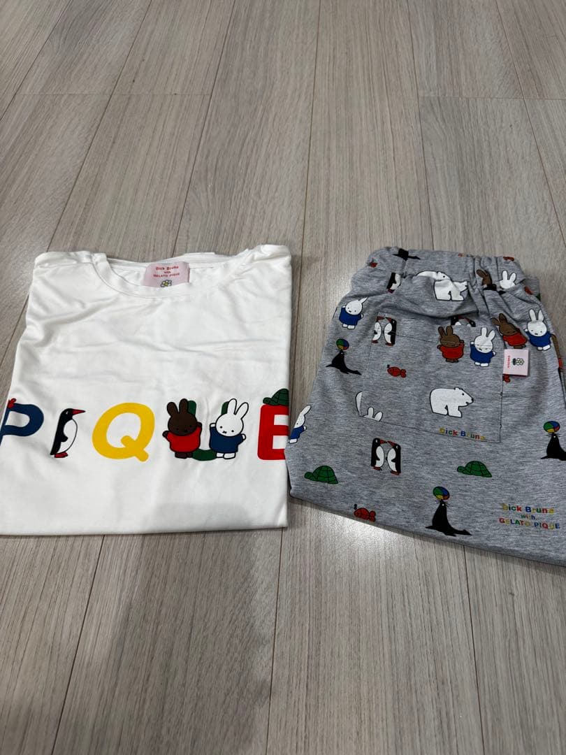 ジェラートピケ ルームウェアセット ミッフィーシリーズ