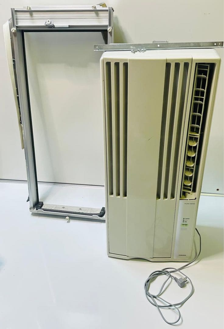 2019年製 CORONA 窓用エアコン CW-1819 動作品