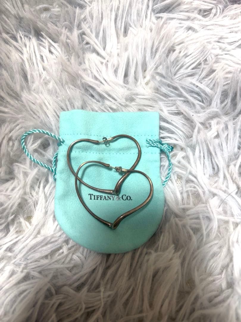 Tiffany オープンハートピアス