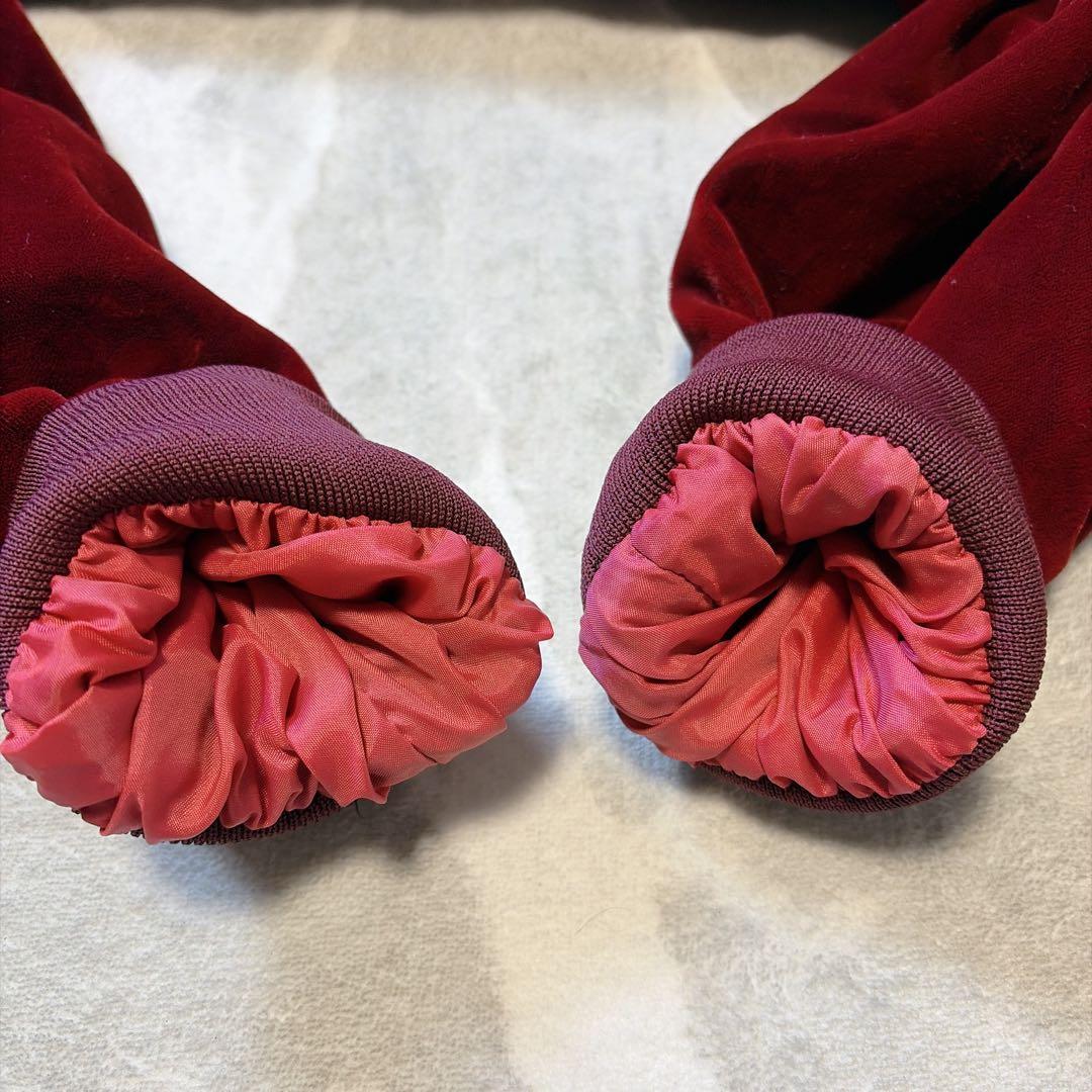 【極美品】 90s スカジャン 別珍 龍刺繍 スーベニアジャケット レッド