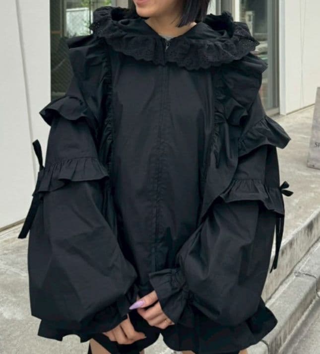 ジャケット・アウター CandyStripper FRILL BLOUSON