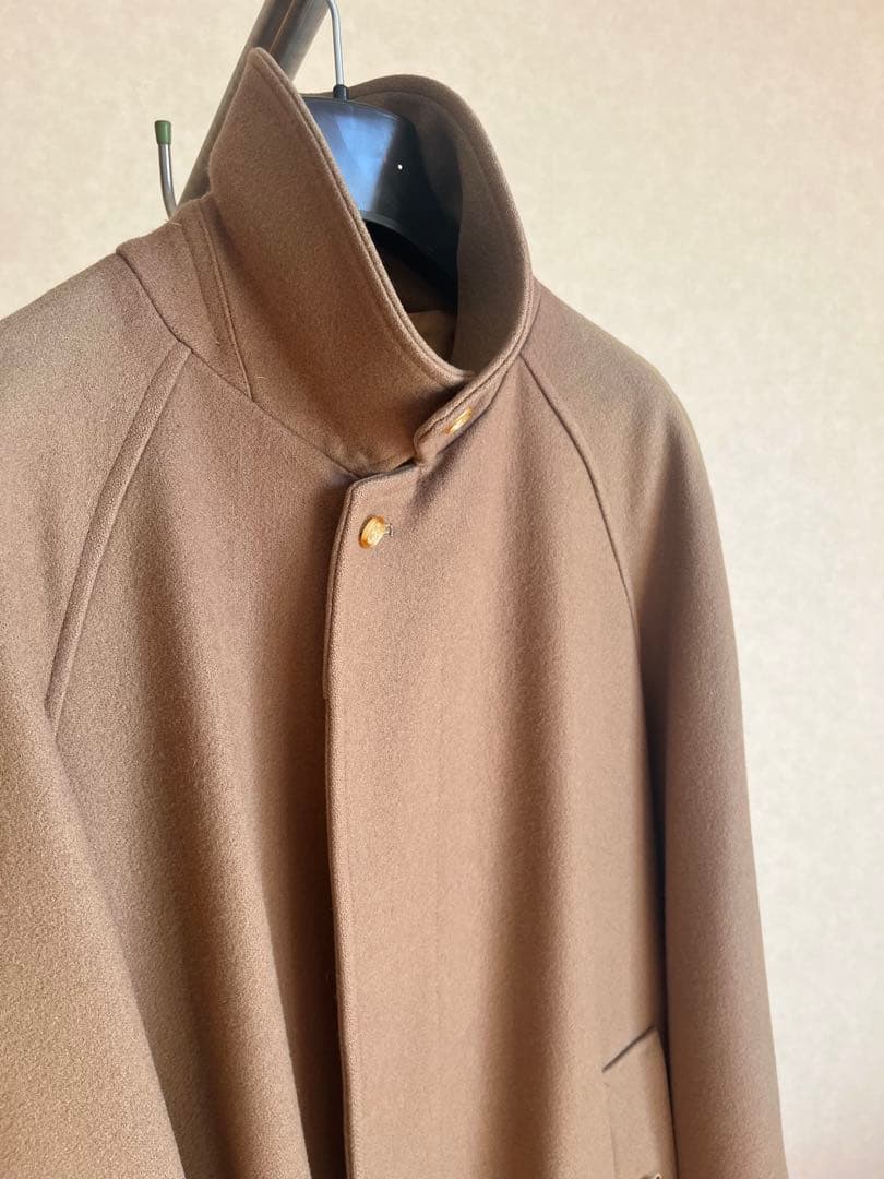 j*l様 Grenfell コート ステンカラーコート ウール キャメル 英国製