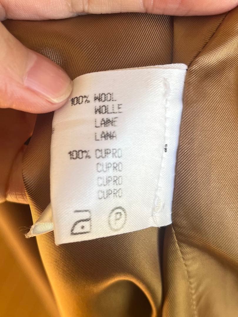 j*l様 Grenfell コート ステンカラーコート ウール キャメル 英国製