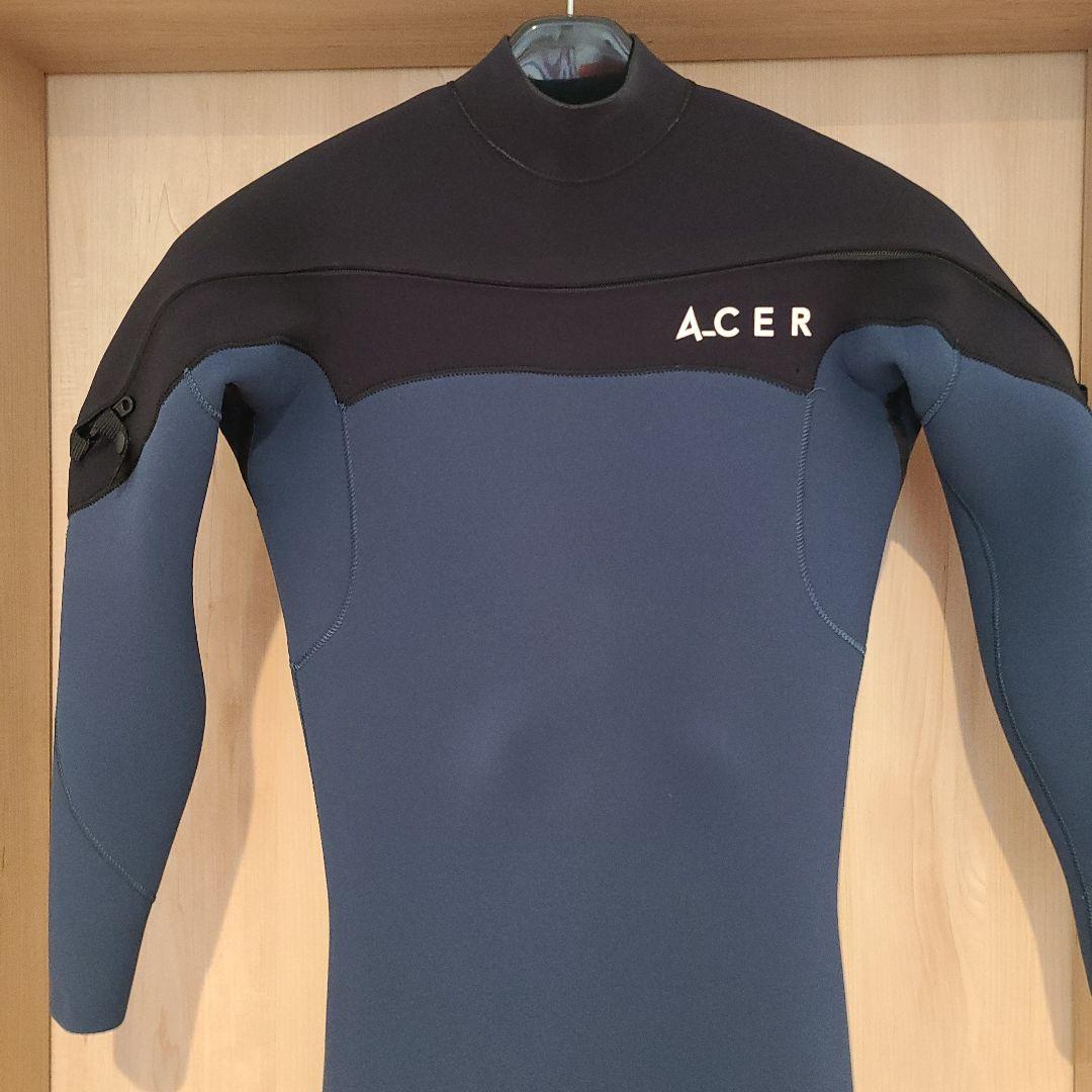 ねねね、ネイビーのデザインがうちゅくしい！ACER フルスーツ ウェットスーツ