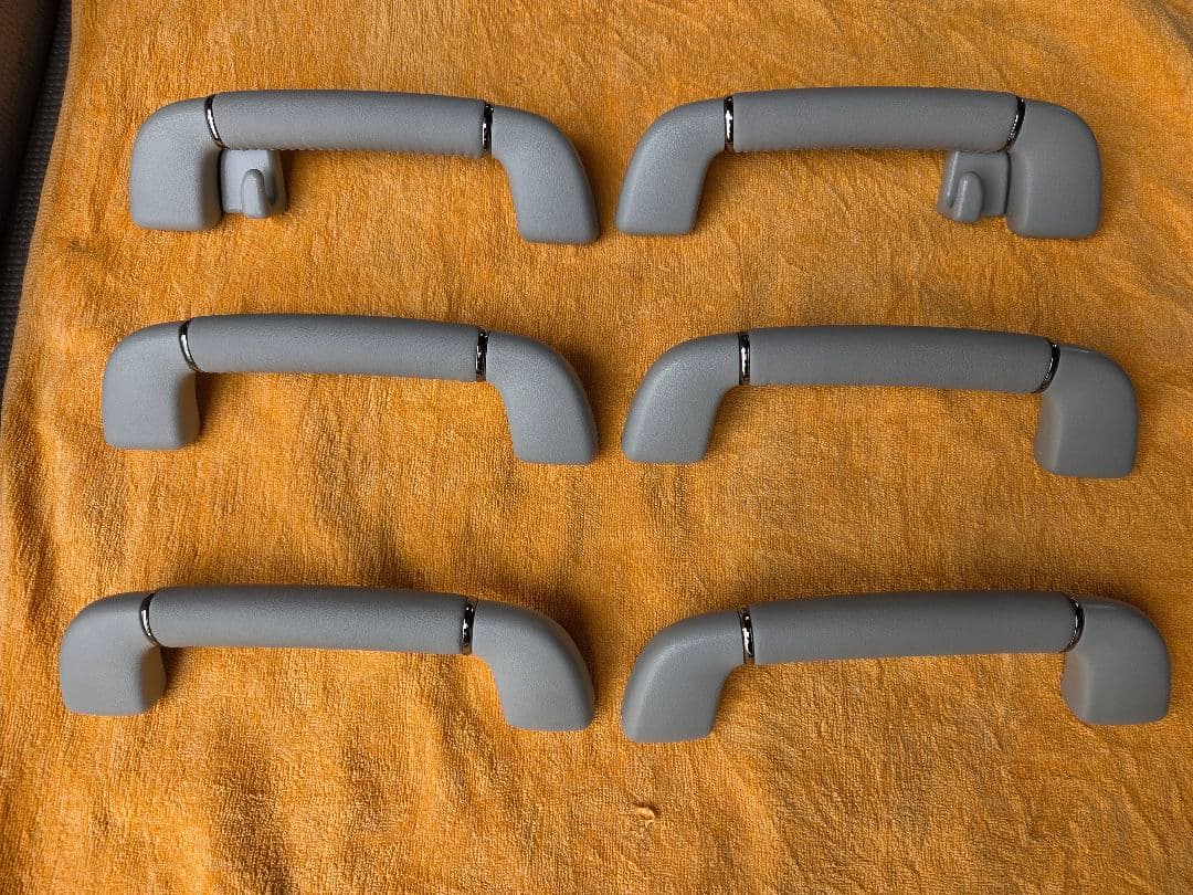 アルファード/ヴェルファイア アシストグリップ レクサス流用　レザー トヨタ純正