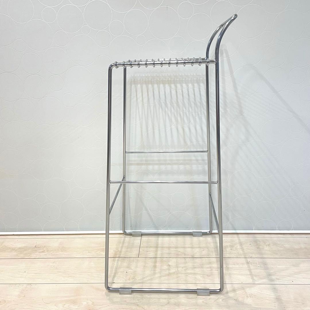 【希少】スチール ロッドチェア バーチェア ハイチェア アンティーク 北欧風