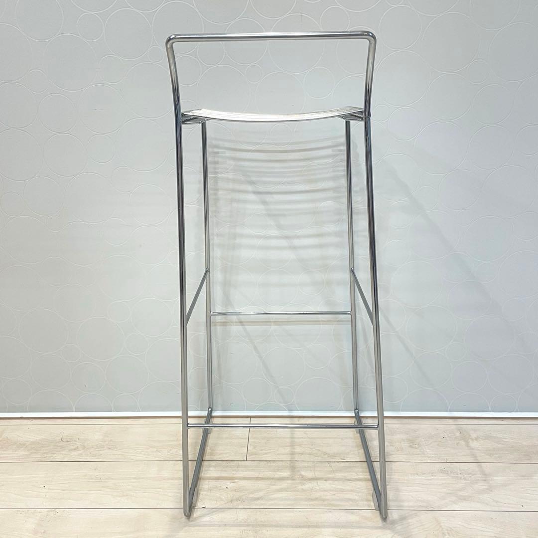 【希少】スチール ロッドチェア バーチェア ハイチェア アンティーク 北欧風