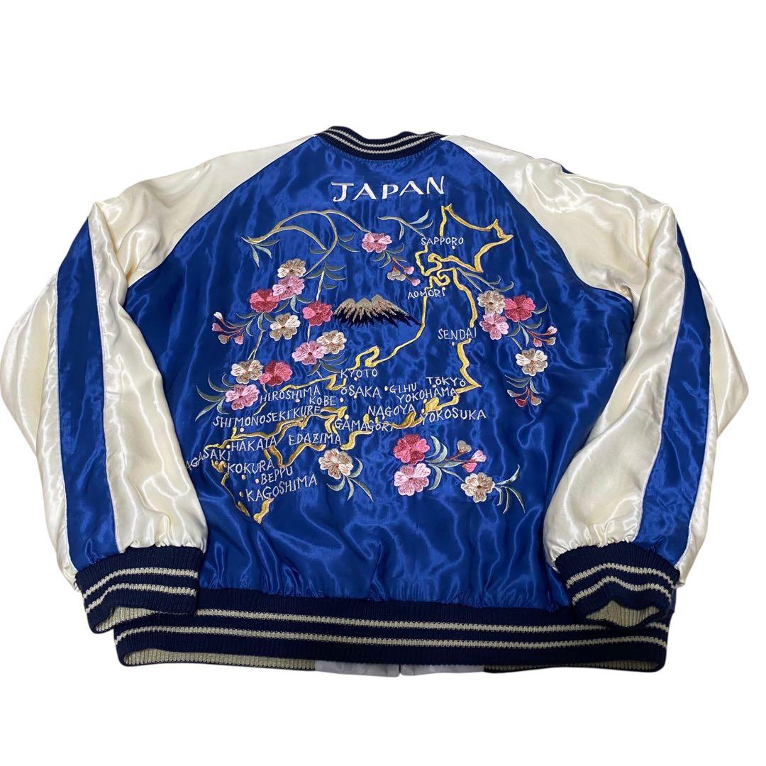 ひ*た様 【両A面】テーラー東洋スカジャンリバーシブル龍 × JAPANマップ