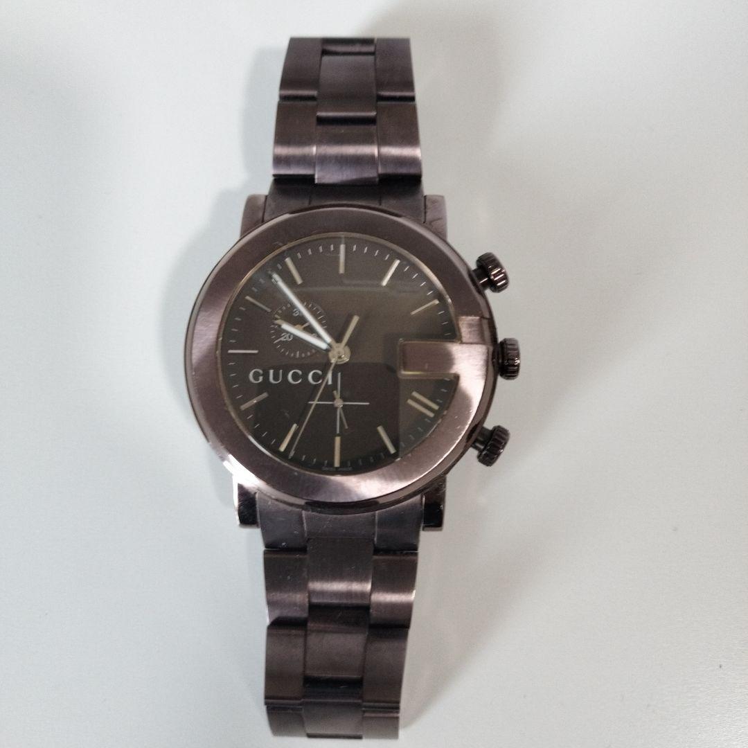 GUCCI ブラウン腕時計