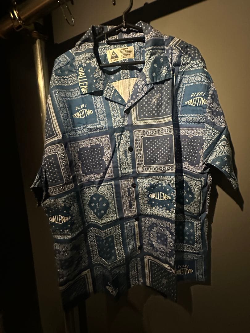CHALLENGER バンダナ柄シャツ XL