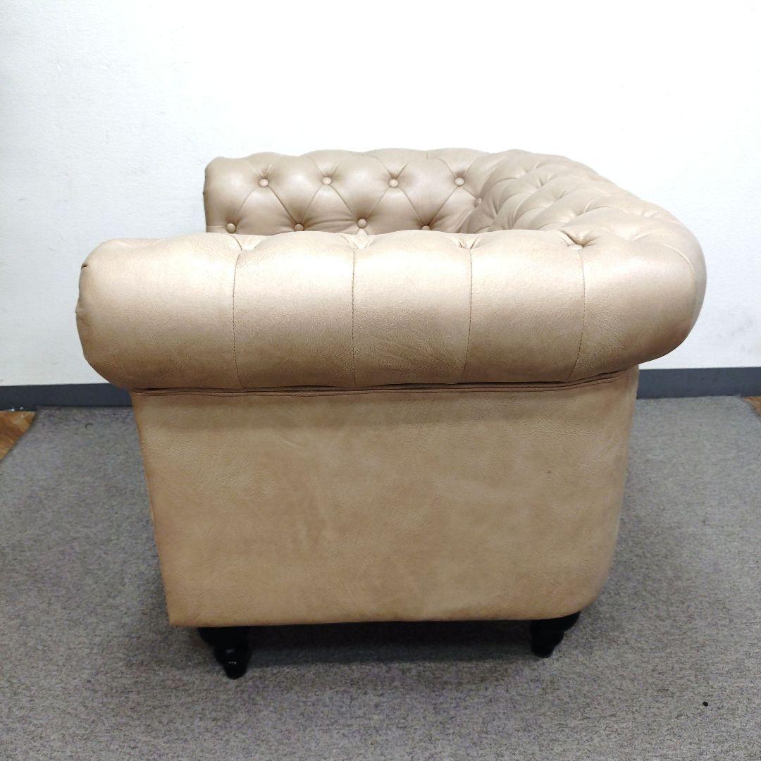 DORIS 1人掛けソファ チェスターフィールド Cusianaa クシャナ