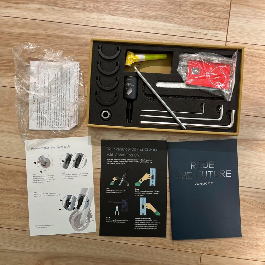 【訳あり】Vanmoof X3 ブラック