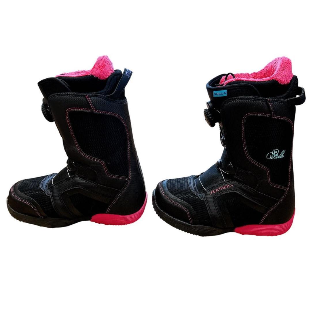 美品 STELLA  スノーボードセット 144cm レディース