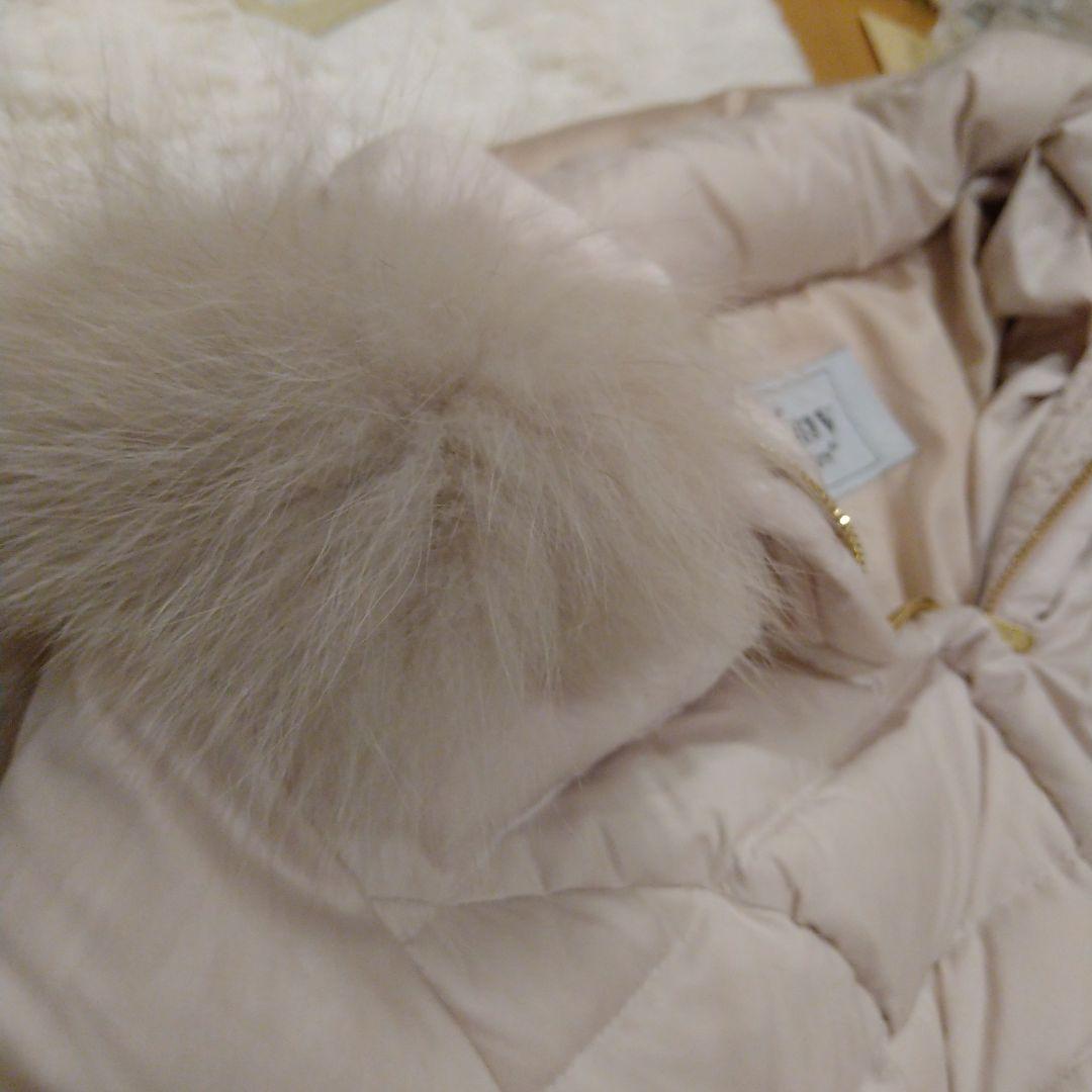 EIMY DOWN DRESS 2019 ダウンドレス ピンクベージュ Sサイズ