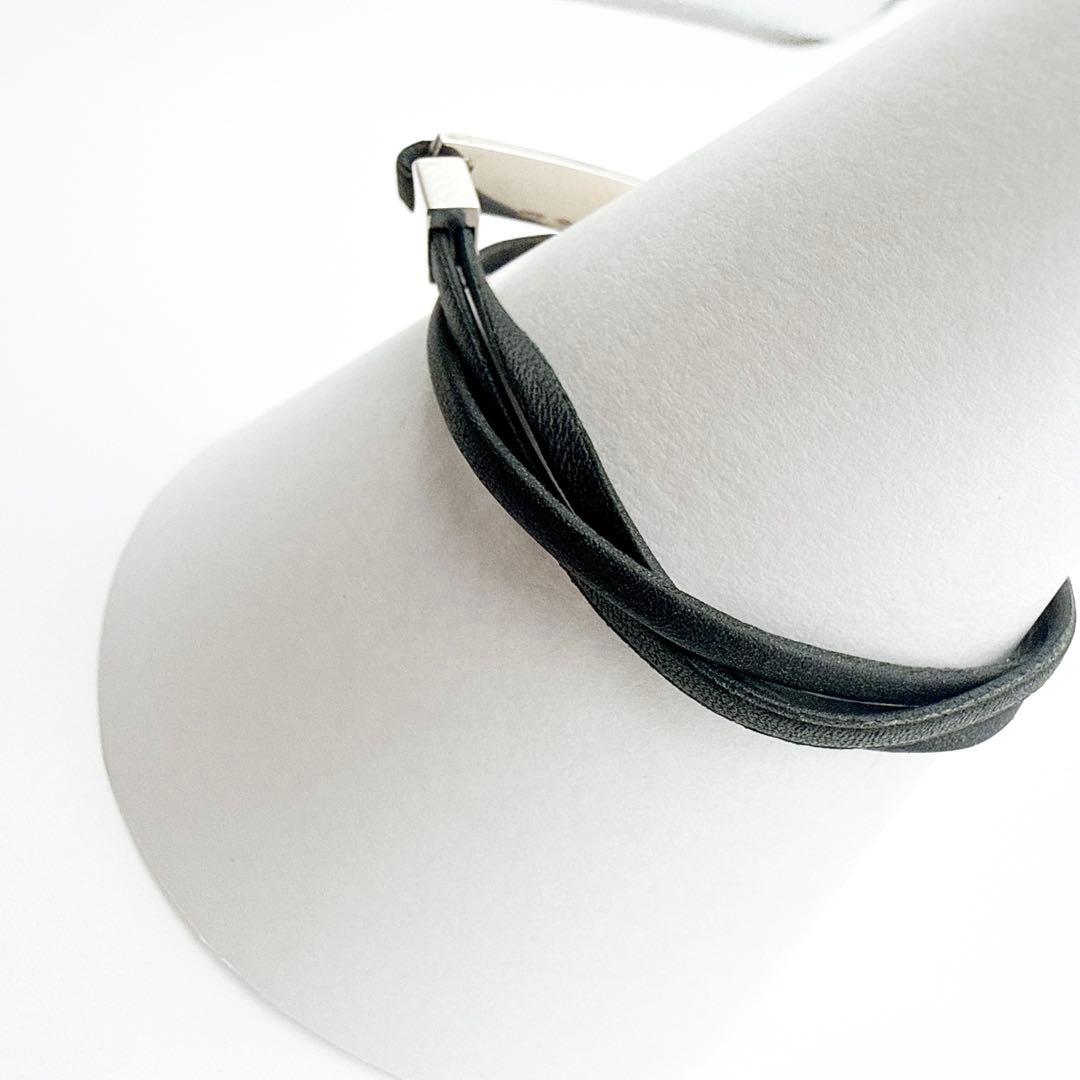 2942-10 保存箱付き✨GUCCI ブレスレット　チョーカー　ネックレス