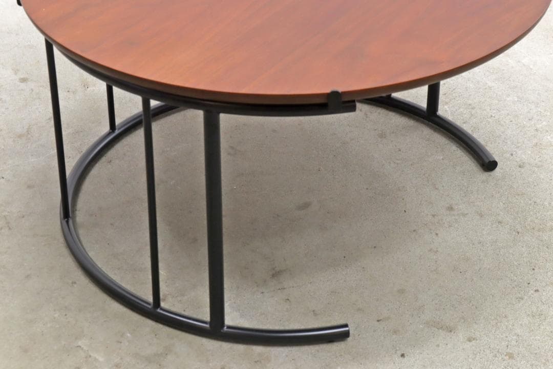 HUKLA フクラ ウォールナット ラウンド センターテーブル TMRC 円型