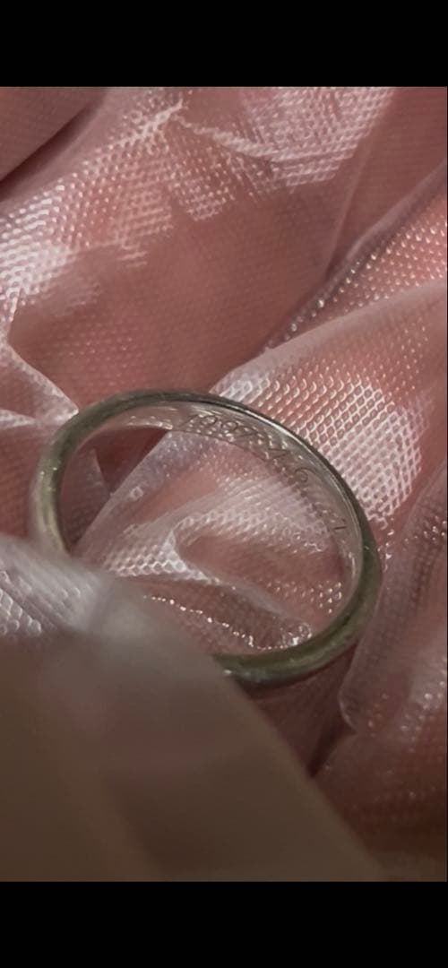 Pt900 プラチナ リング 19号 9号 セット 9.4g