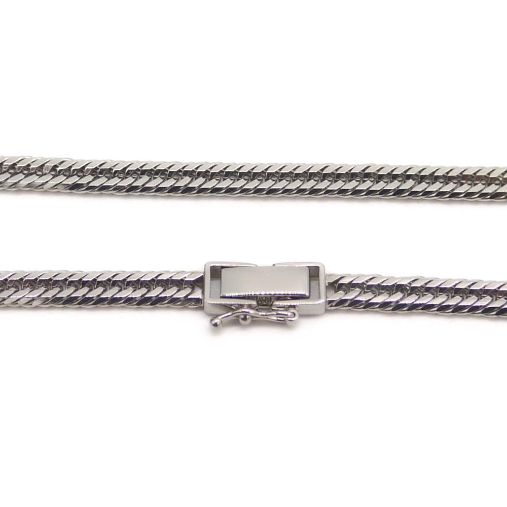 30g Pt850 喜平12面トリプルネックレス プラチナ Y04984