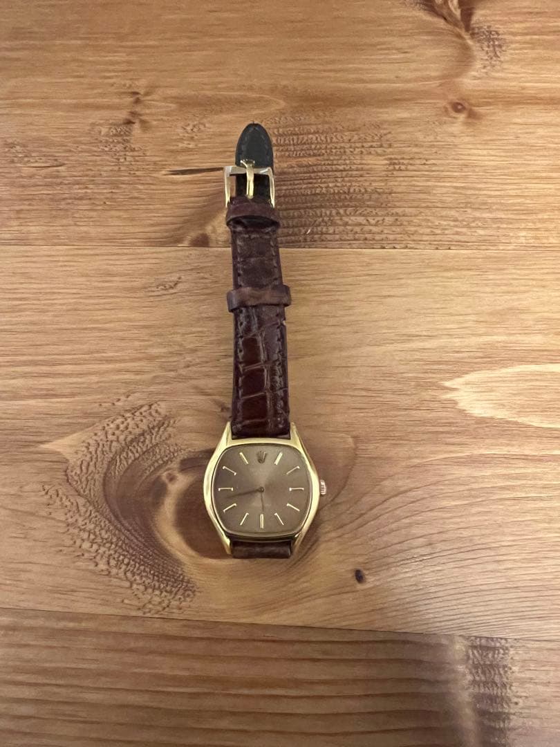 ロレックス ROLEX ヴィンテージ チェリーニ K18YG 1600 手巻き