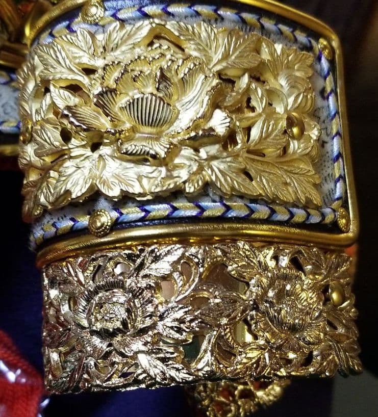 五月人形　平安旭翆作　10号兜飾り　コンパクト