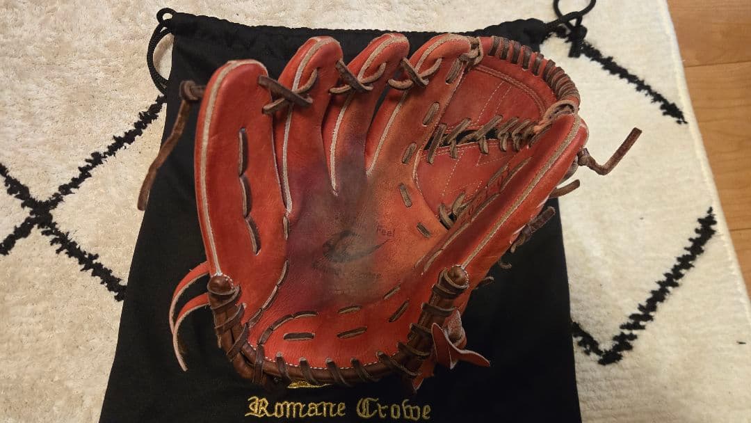ロマネクロウ　左投げ用　投手用　グローブ　ピッチャー　軟式